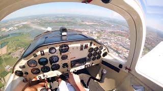 Flying lesson 33: Qualifying XC leg #2 to Teuge Airport (EHTE) | Tecnam Sierra P2002-JF