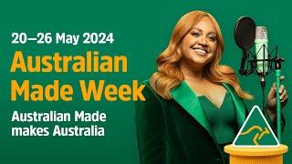 Australian Made Week 2024 feat. Jessica Mauboy