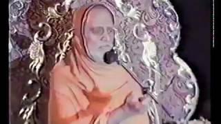 Sri RaghavendraBharati Swamiji Asheervachana on 'Shishya Sweekara' Day of Sri RamachandrapuraMatha