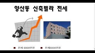 양산동 신축 빌라 전세 6000만원 (010-3603-8411)