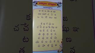 #varnamala#telugu basic letters#achulu#hallulu#ukg#