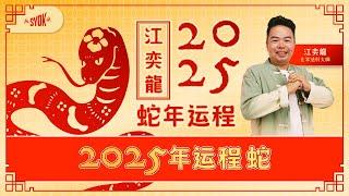 2025属蛇本命年如何逢凶化吉？事业与财运全攻略！#江奕龙2025年运程 #蛇年运程 #属蛇