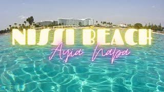 NISSI BEACH | Full Beach Tour & Underwater View | Ayia Napa, Cyprus Vlog