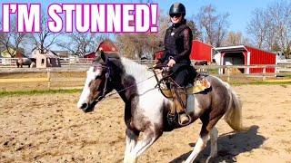 First Ride On My Auction Mare! I Did Not Expect That…