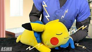 ASMR Chiropractic Adjustment on your Pikachu | Pokemon chiropractor roleplay |