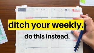 How to start BIWEEKLY PLANNING