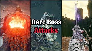 Elden Ring : 7 Rare Bosses Attacks ( Kind of)