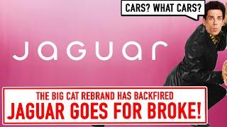 Jaguar goes for BROKE. Woke new design caused INTERNET UPROAR!