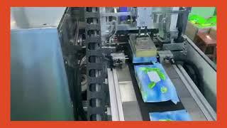 Fully Automatic Wet Wipes Making Machine. From Steelfast Engineering Solution Pvt.Ltd.