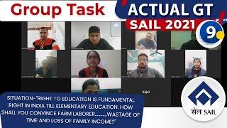 GT Topic For SAIL-9- Right to education is fundamental | Prepare GD | GT & CS  with YP