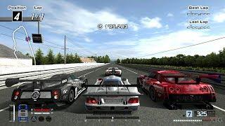 [#1513] Gran Turismo 4 - Mercedes-Benz CLK-GTR Race Car '98 (HYBRiD) PS2 Gameplay HD