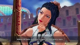 KOF XV - Special Intro - DOLORES VS LUONG