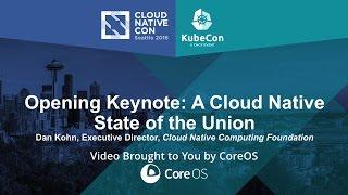 Opening Keynote: A Cloud Native State of the Union by Dan Kohn