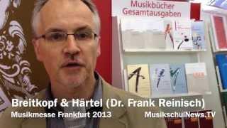 Breitkopf und Härtel - VdM-MusikschulNews Musikmesse 2013