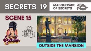 June’s Journey | Secrets - Masquerade of Secrets | Scene 15 - Outside the Mansion (Word Mode)