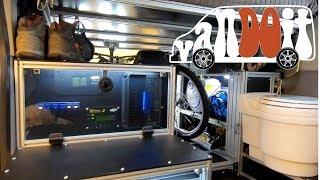 The Entertainment Box/Power System/Smart Solar: A VanDOit Adventure Van Option with Ford Transit