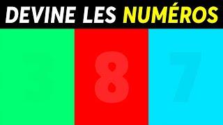 Trouve les NUMÉROS CACHÉS | 30 illusions d'optique pour tester ta vision