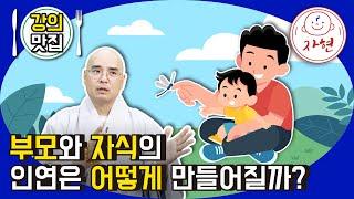 부모와 자식의 인연은 어떻게 만들어질까? - 강의맛집_부처님생애36