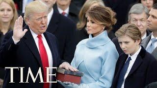 Donald Trump Takes The Presidential Oath | Donald Trump Inauguration | TIME