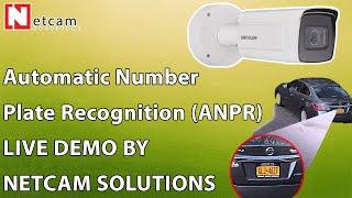 AUTOMATIC NUMBER PLATE RECOGNITION (ANPR)  LIVE DEMO BY NETCAM SOLUTIONS#NETCAMSOLUTIONS #ANPR #LIVE