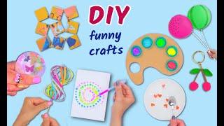 8 DIY FUNNY CRAFTS AND EASY HACKS - Gift Idea, Squishy Ball, Paper Crafts and more!