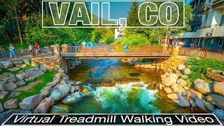 Walk with Me Through Vail Colorado's Hidden Gems! - 4k City Walks for Treadmill Scenery