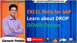 Learn about the functionality of EXCEL Dropdown || SAP Reports || SAP Development Trackers || ERP