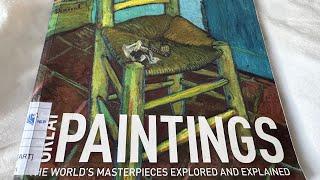 Great Paintings (The World's Masterpieces Explored And Explained ) Book Flipping #artbooks #art