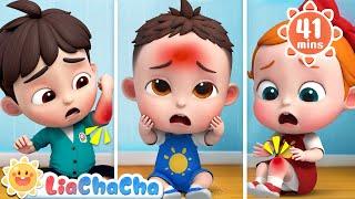 Boo Boo Song | Play Safe Song for Kids | Good Habit Song + LiaChaCha Kids Songs & Nursery Rhymes