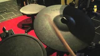 Roland CY-13R Ride Cymbal Pad Demo