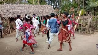 Adivasi holi festival dance video.lathi Khela faguwa dance. Assam Holi festival dance. tribal holi.