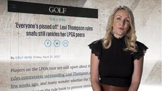 Stories of 2017: Lexi Thompson's ANA rules controversy