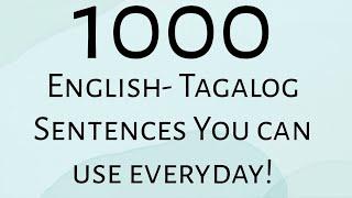 Madali Lang 'to, Promise! / Let's Practice Using these Sentences Everyday