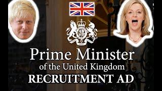 UK Prime Minister Recruitment Ad - Larry & Paul