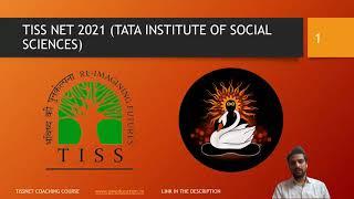 TISSNET | Tata Institute of Social Sciences | Masters in Psychology & Social Sciences | Program 2021