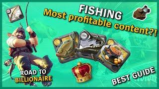 "BEST" money farm! | Fishing | Guide | Road To Billionaire | Albion Online