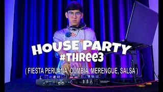 MIX HOUSE PARTY 3 ( FIESTA PERUANA, CUMBIA, MERENGUE, SALSA ) - DJ Fabrizzio Fabian