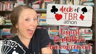 Deck of TBR-athon || READATHON ANNOUNCEMENT August 2024!