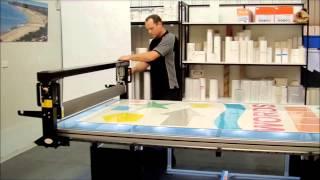 Sign Master Applicator Table from Lamination System