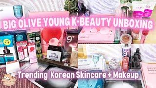 NEW Olive Young Global UNBOXING | My $250 Korean Beauty Skincare + Makeup Haul