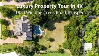 Prosper Property Tour in 4k | 1820 Winding Creek Road