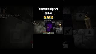 Minecraft bugrock edition #shorts #youtubeshorts #minecraftbugs