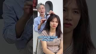 Tóc bông xù nên xử lí như thế nào? - 1900 HAIR #shorts