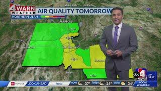 Cooler, much cleaner air in store for Utah