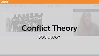 Conflict Theory | Sociology | Chegg Tutors