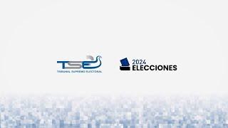 Conferencia de prensa sobre resultados de escrutinio final para elección de presidencia