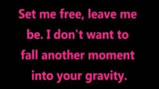 Sara Barielles - Gravity (lyrics)