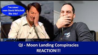 American Reacts QI | QI Versus Moon Landing Conspiracies REACTION