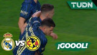 ¡Le marcó a su ex! Fidalgo anota | Real Madrid 2-2 América | Amistoso Internacional | TUDN