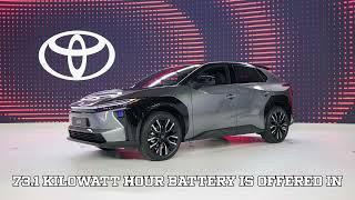 The Toyota bZ4X Gets a Major Upgrade  Bigger Range, More Power, and Faster Charging!